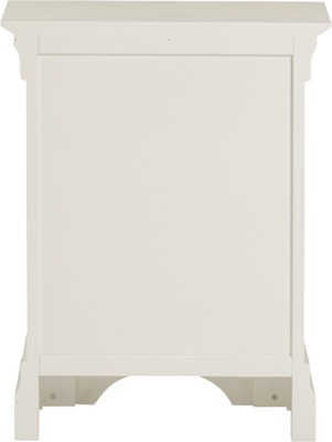Bordeaux 3 Drawer Bedside
Ivory