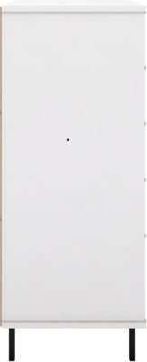 Madrid 5 Drawer Chest
Grey/White Gloss