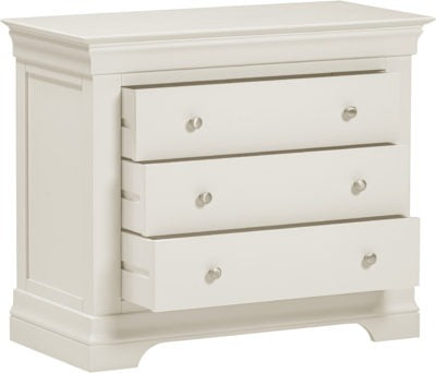 Bordeaux 3 Drawer Chest
Ivory