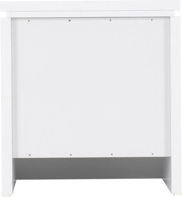 Charles 2 Drawer Bedside
White