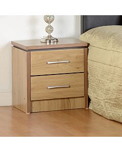 Charles 2 Drawer Bedside