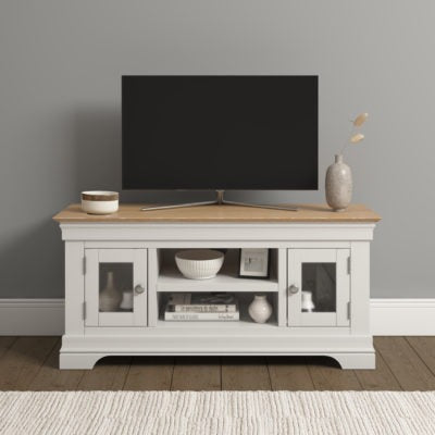 Bordeaux Small TV Stand
Ivory/Oak