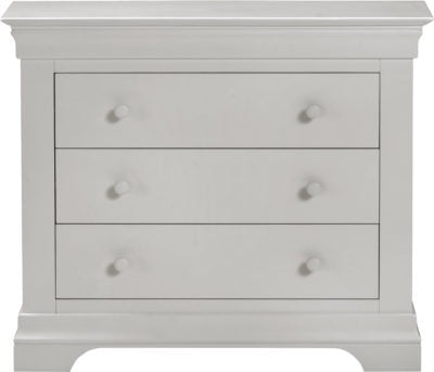 Bordeaux 3 Drawer Chest
Pebble Grey
