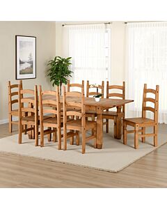 Corona Extending Dining Set (8 Chairs)