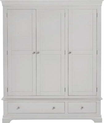 Bordeaux 3 Door Wardrobe
Pebble Grey