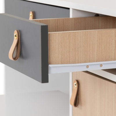 Brooklyn Dressing Table Set
Oak Effect/Grey