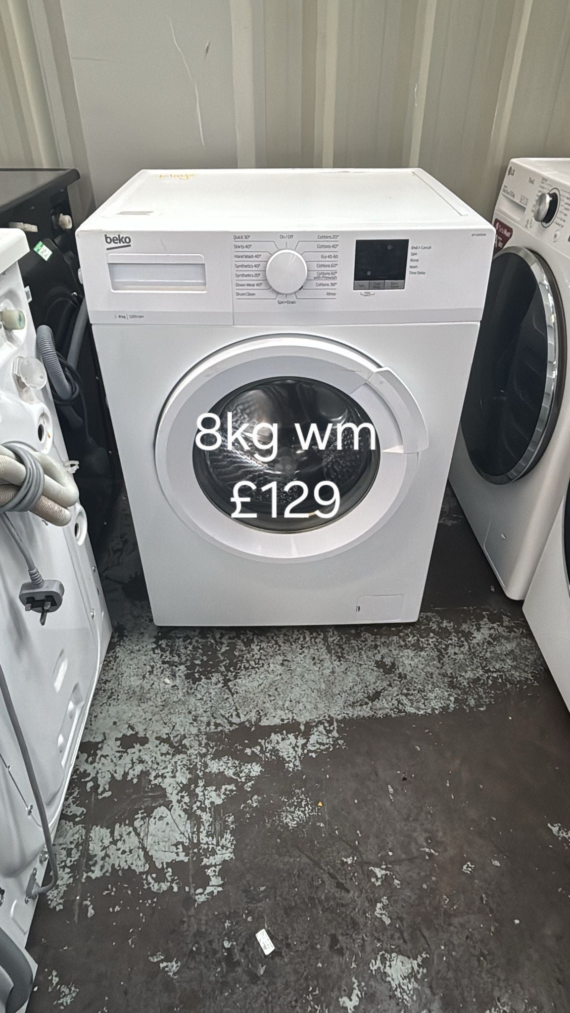 Beko 8kg washing machine π Free Delivery π 120 Days Warranty π