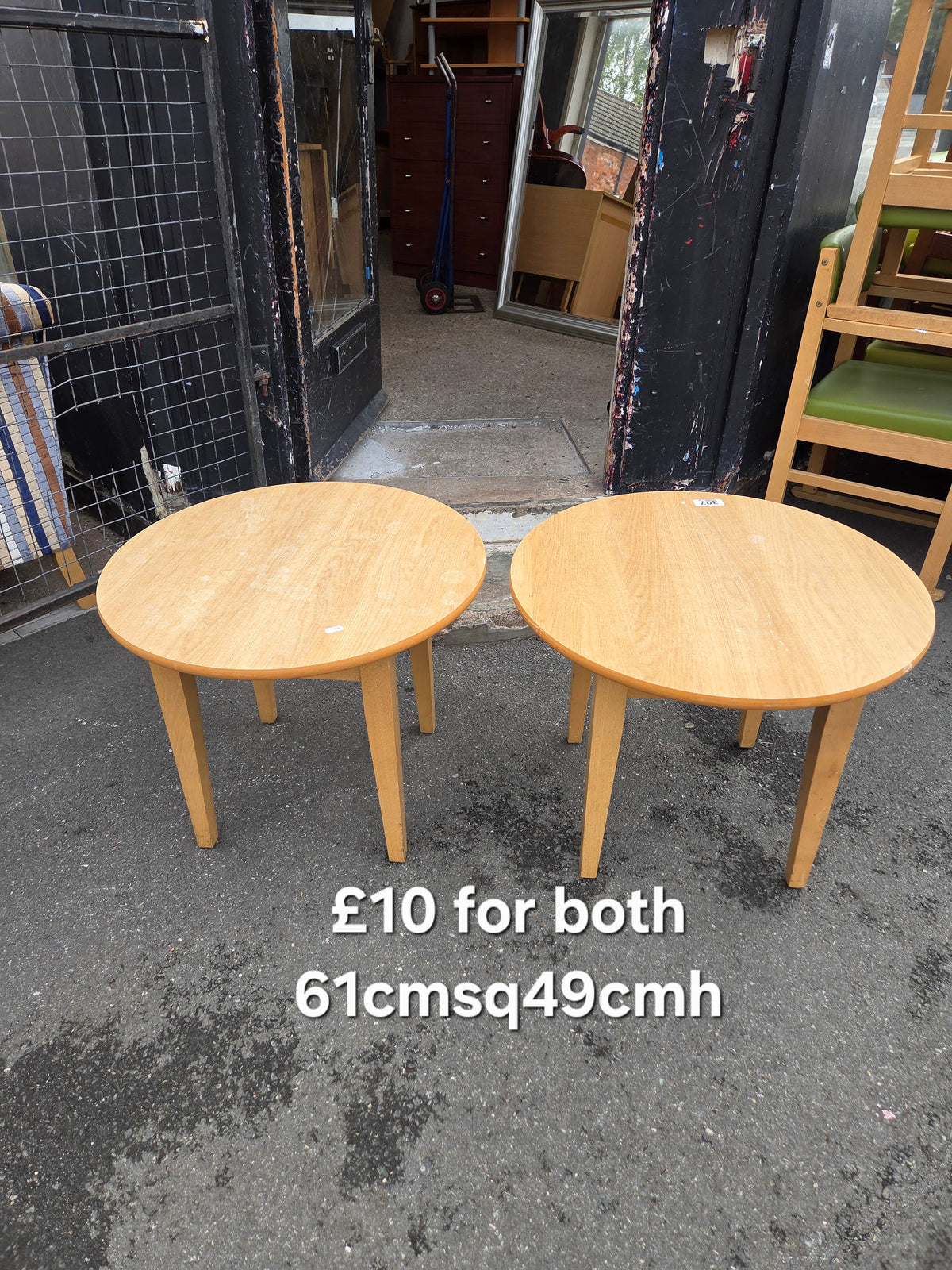 2 side tables Free Delivery in Leicester