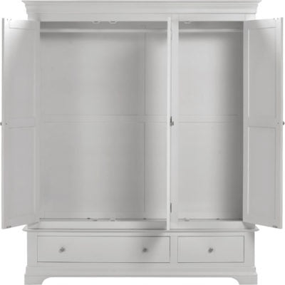 Bordeaux 3 Door Wardrobe
Pebble Grey