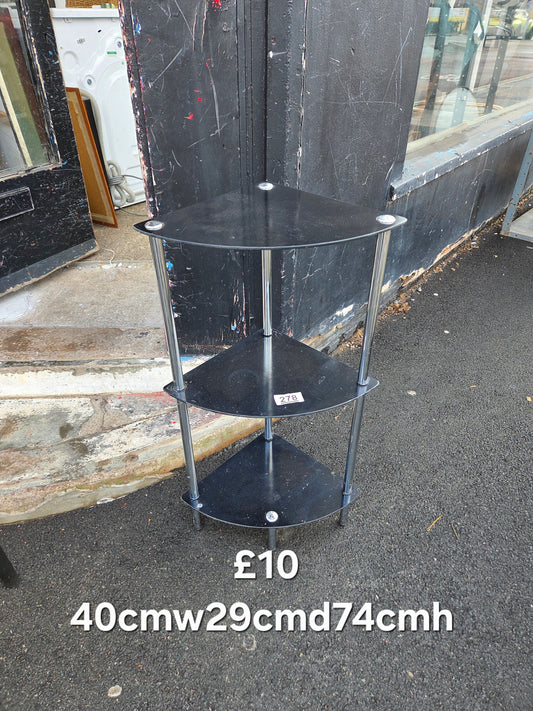 Glass corner unit 🌟 Free delivery in Leicester 🌟