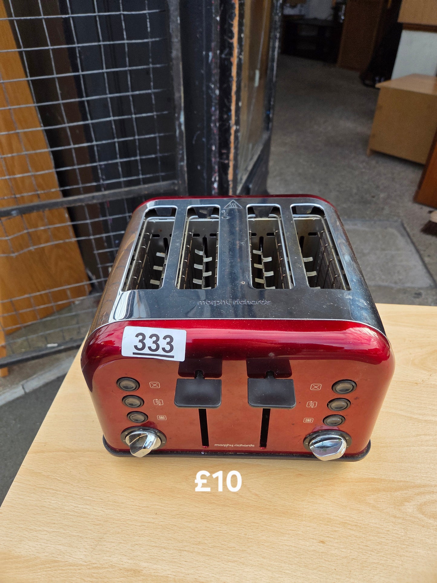 Morphy Richards 4 slice toaster 🌟 Free delivery in Leicester 🌟