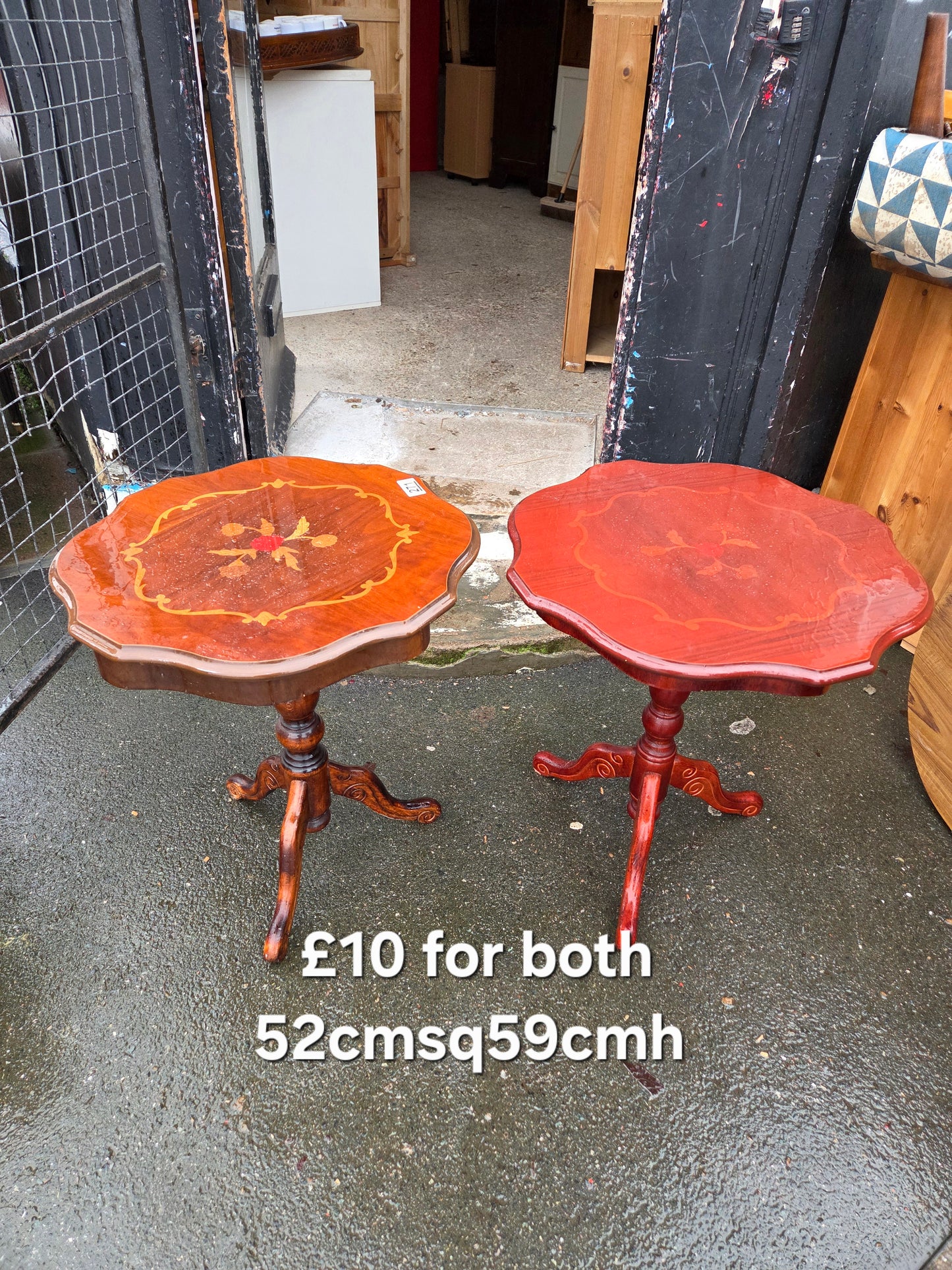 2 side tables 🌟 Free delivery in Leicester 🌟