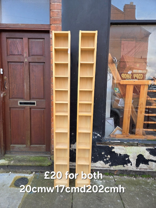 2 tall shelving Units 🌟 Free delivery in Leicester 🌟