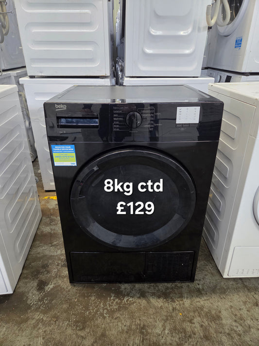Beko 8kg condenser tumble dryer 🌟 Free Delivery 🌟 120 Days Warranty 🌟