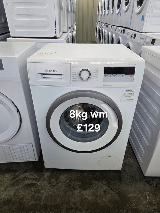 Bosch 8kg washing machine 🌟 Free Delivery 🌟 120 Days Warranty 🌟