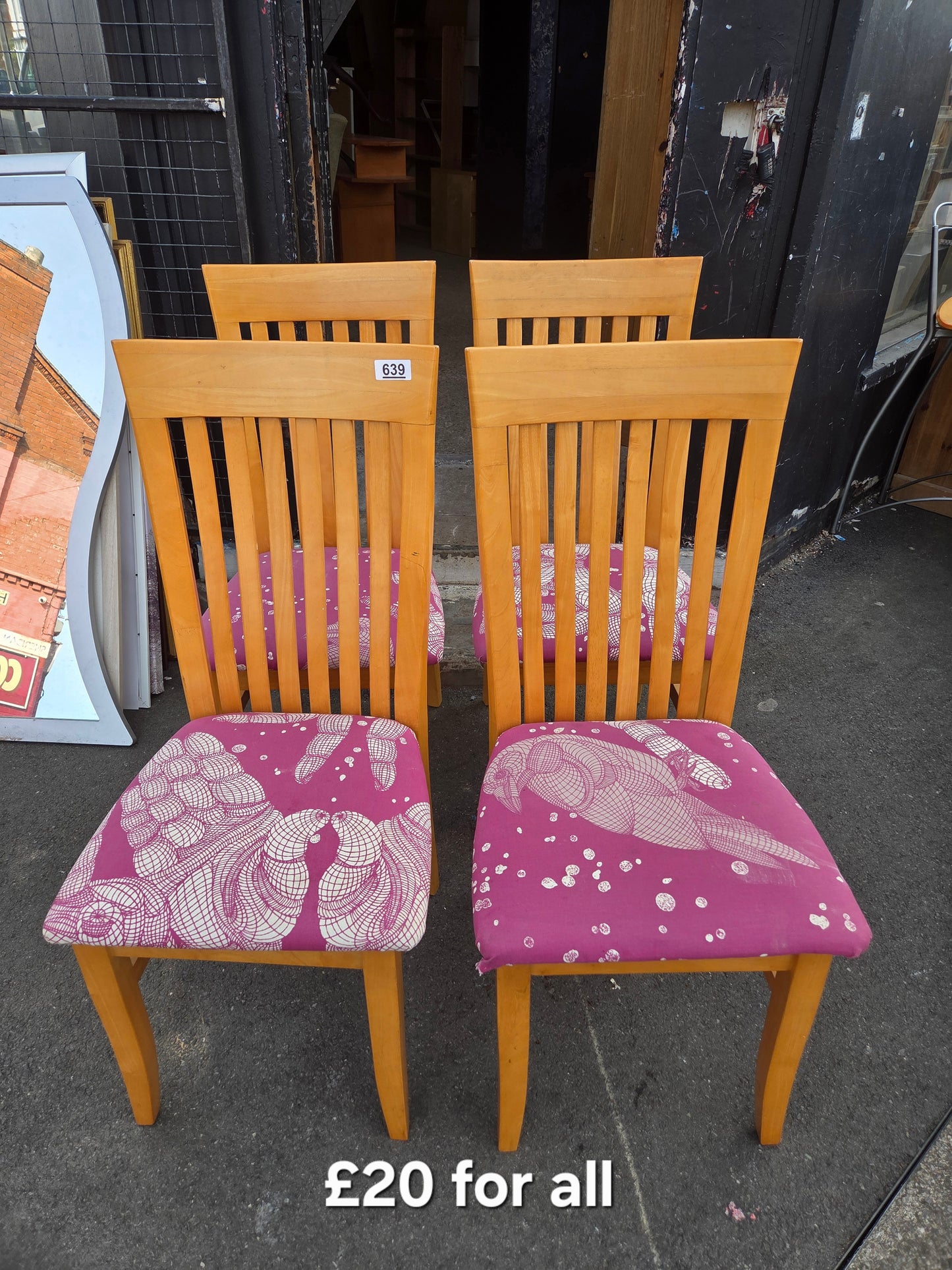 4 chairs 🌟 Free delivery in Leicester 🌟