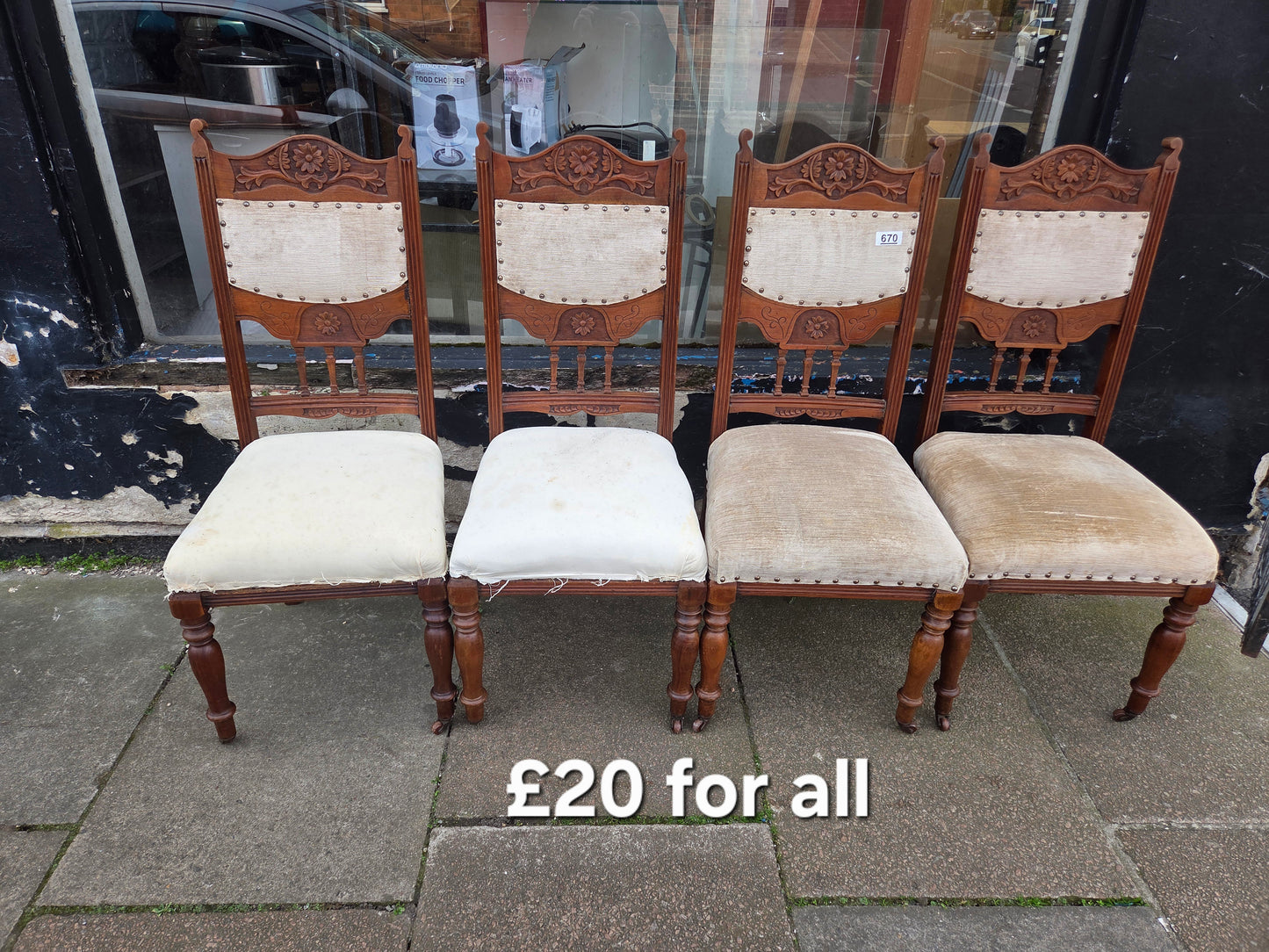 4 chairs 🌟 Free delivery in Leicester 🌟