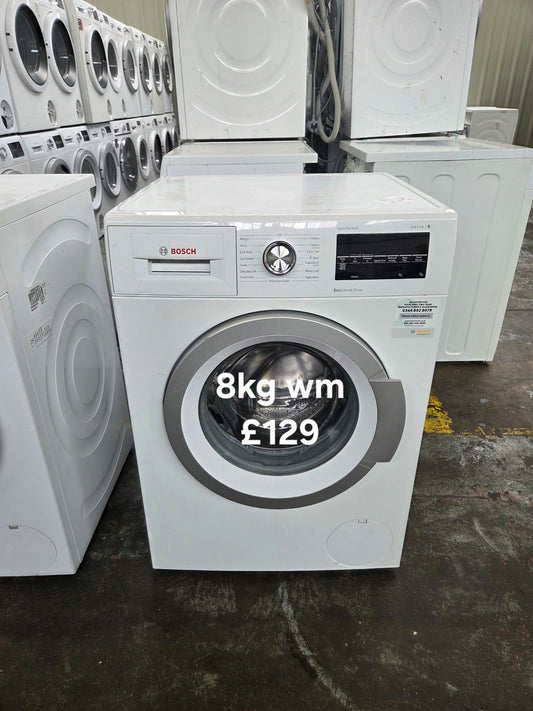Bosch 8kg washing machine 🌟 Free Delivery 🌟 120 Days Warranty 🌟