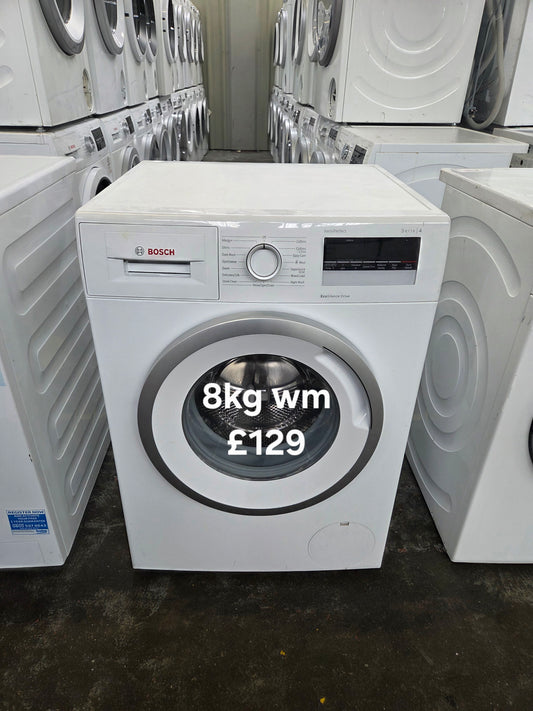 Bosch 8kg washing machine 🌟 Free Delivery 🌟 120 Days Warranty 🌟