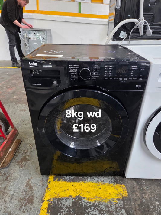Beko 8kg Washer Dryer 🌟 Free Delivery 🌟 120 Days Warranty 🌟