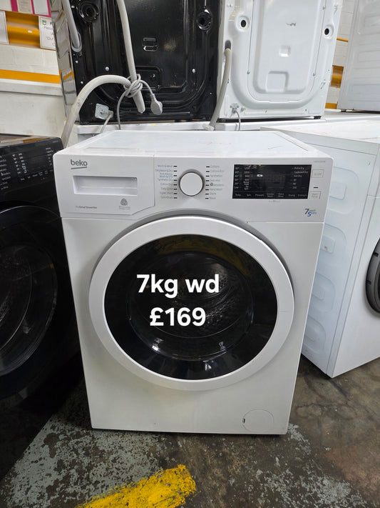 Beko 7kg washer dryer 🌟 Free Delivery 🌟 120 Days Warranty 🌟