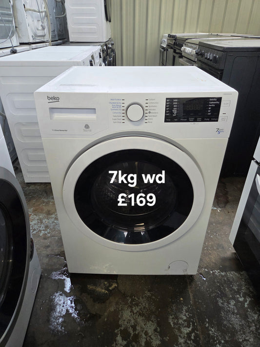 Beko 7kg washer dryer 🌟 Free Delivery 🌟 120 Days Warranty 🌟