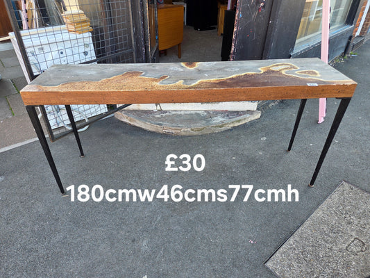 Large hall table 🌟 Free delivery in Leicester 🌟