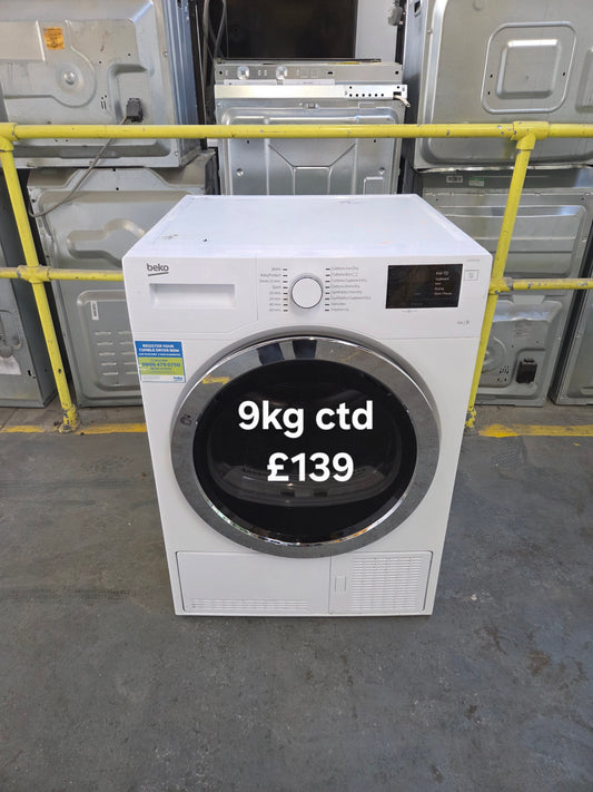 Beko 9kg condenser dryer 🌟 Free Delivery 🌟 120 Days Warranty 🌟