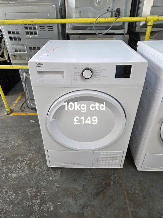 Beko 10kg condenser tumble dryer 🌟 Free Delivery 🌟 120 Days Warranty 🌟