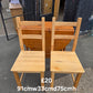 Butterfly table and 2 chairs 🌟 Free delivery in Leicester 🌟