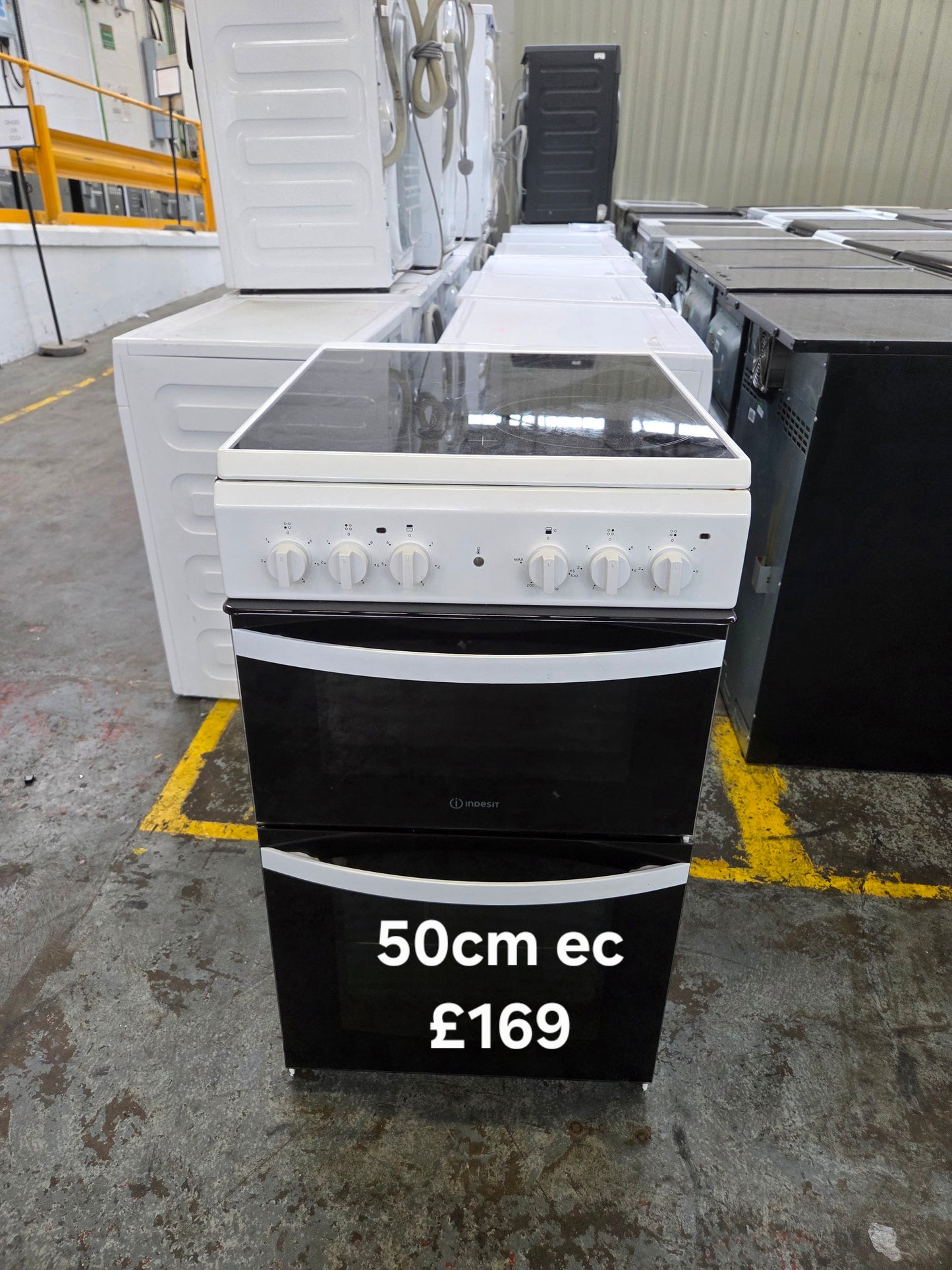 Indesit 50cm electric cooker 🌟 Free Delivery 🌟 120 Days Warranty 🌟