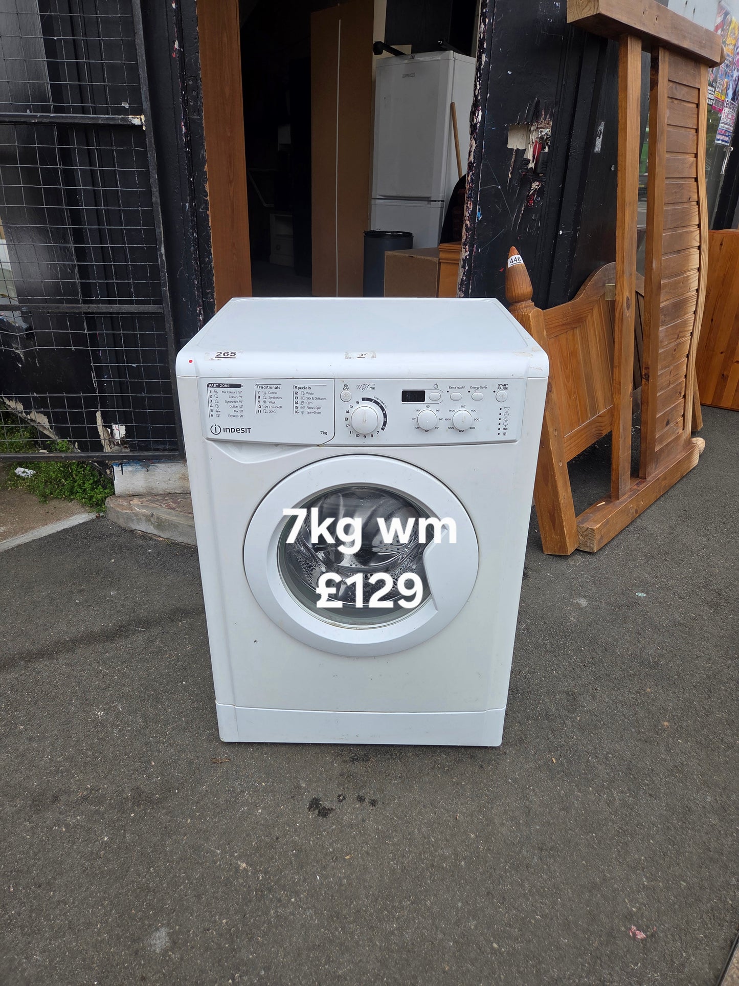 Indesit 7kg washing machine 🌟 Free Delivery 🌟 120 Days Warranty 🌟
