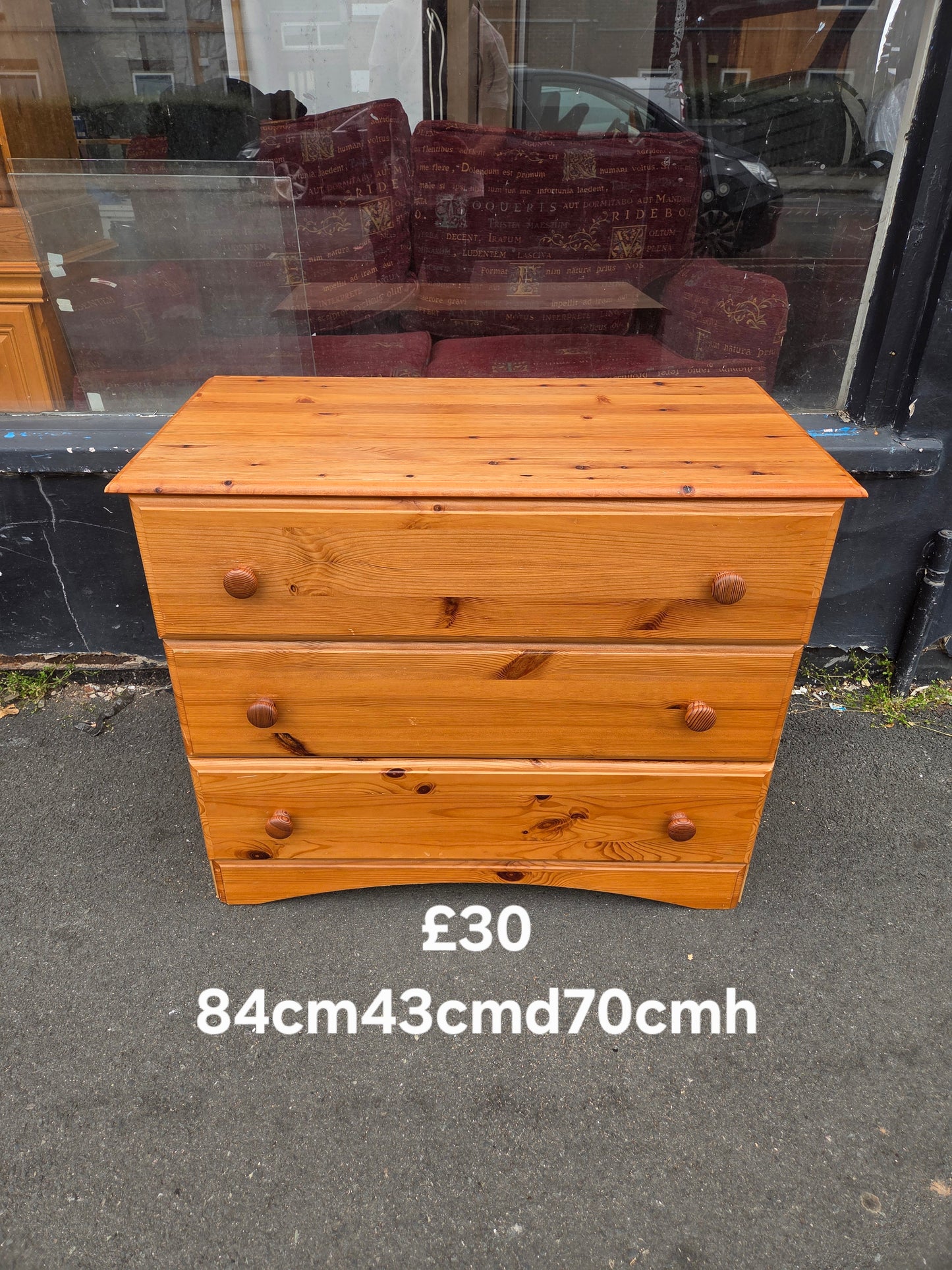 Pine chest of drawers 🌟 Free delivery in Leicester 🌟