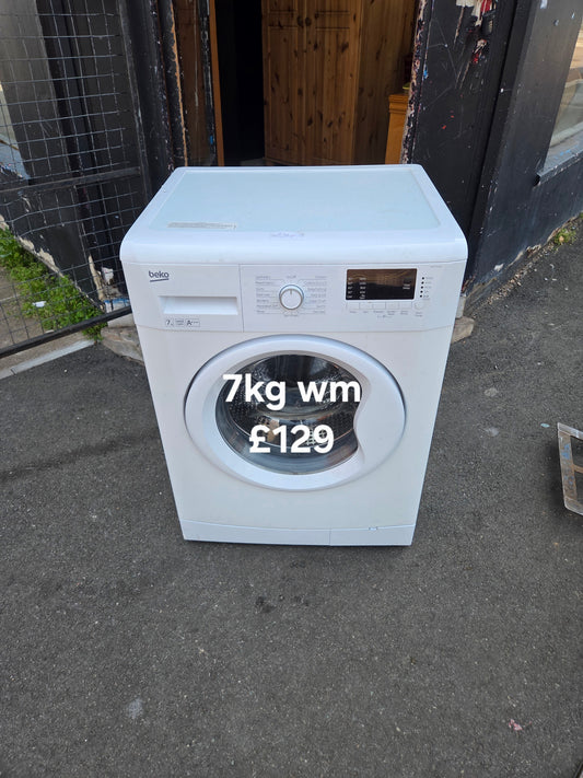 Beko 7kg washing machine 🌟 Free Delivery 🌟 120 Days Warranty 🌟