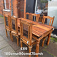 Dining table and 6 chairs 🌟 Free delivery in Leicester 🌟