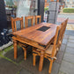 Dining table and 6 chairs 🌟 Free delivery in Leicester 🌟
