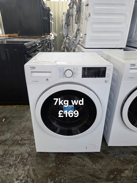 Beko 7kg washer dryer 🌟 Free Delivery 🌟 120 Days Warranty 🌟