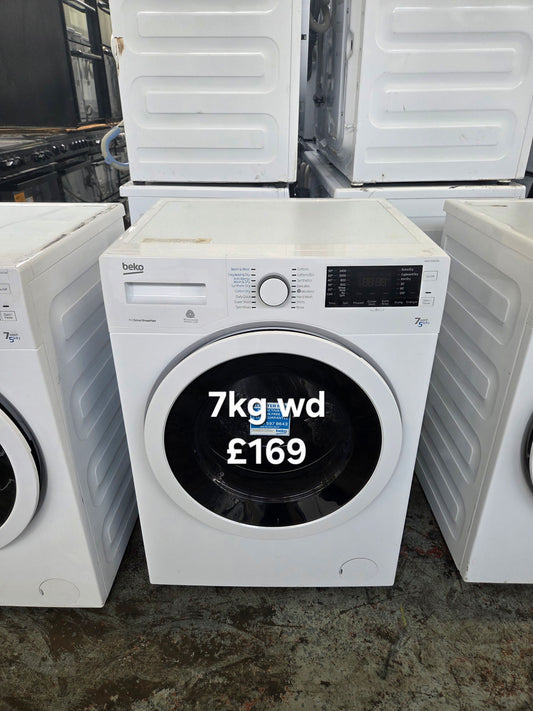 Beko 7kg washer dryer 🌟 Free Delivery 🌟 120 Days Warranty 🌟