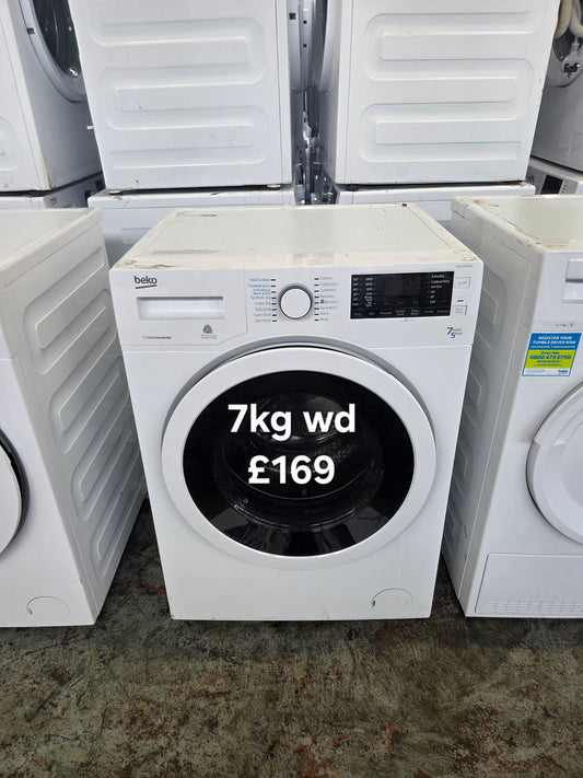 Beko 7kg washer dryer 🌟 Free Delivery 🌟 120 Days Warranty 🌟