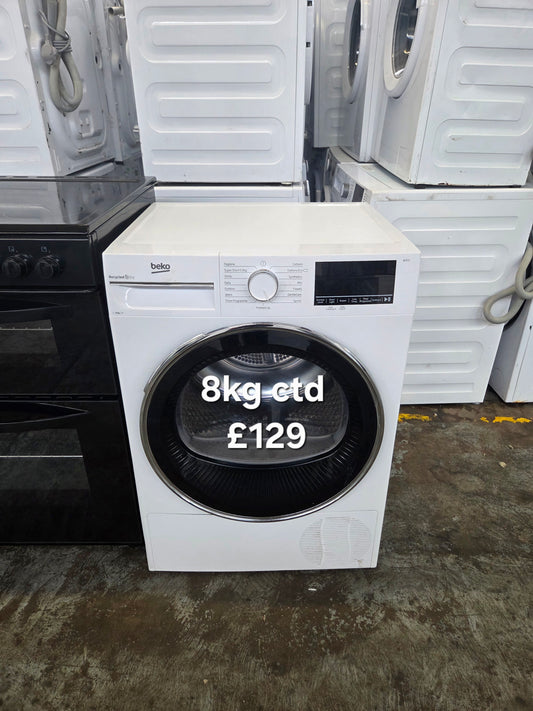 Beko 8kg condenser tumble dryer 🌟 Free Delivery 🌟 120 Days Warranty 🌟