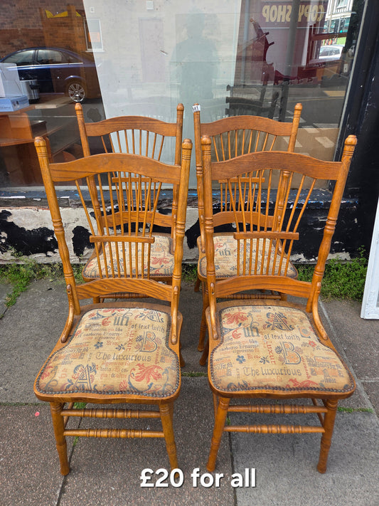 4 chairs 🌟 Free delivery in Leicester 🌟