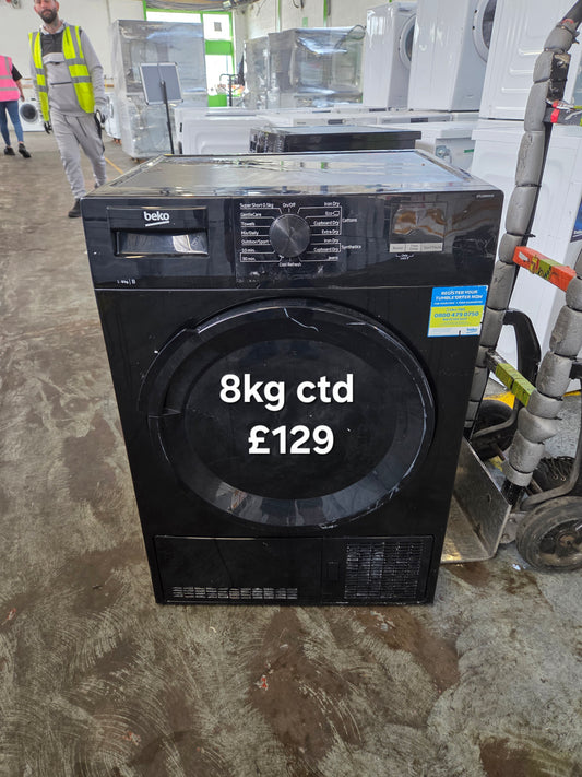 Beko 8kg condenser tumble dryer 🌟 Free Delivery 🌟 120 Days Warranty 🌟