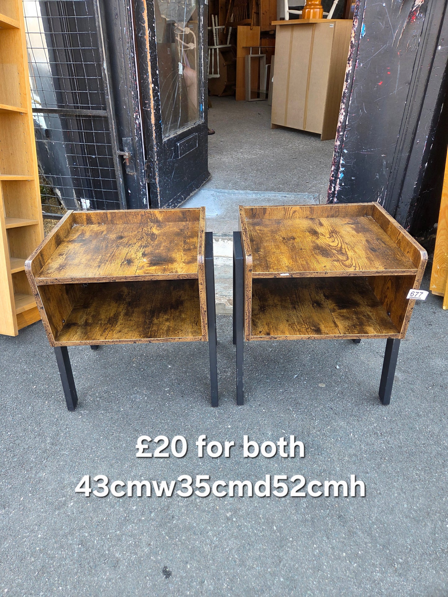 2 side tables 🌟 Free delivery in Leicester 🌟