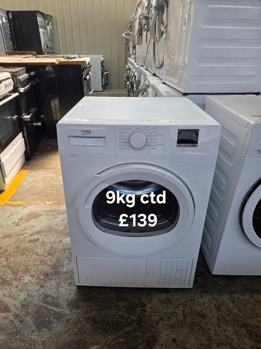Beko 9kg condenser dryer 🌟 Free Delivery 🌟 120 Days Warranty 🌟