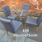 Dining table and 4 chairs 🌟 Free delivery in Leicester 🌟