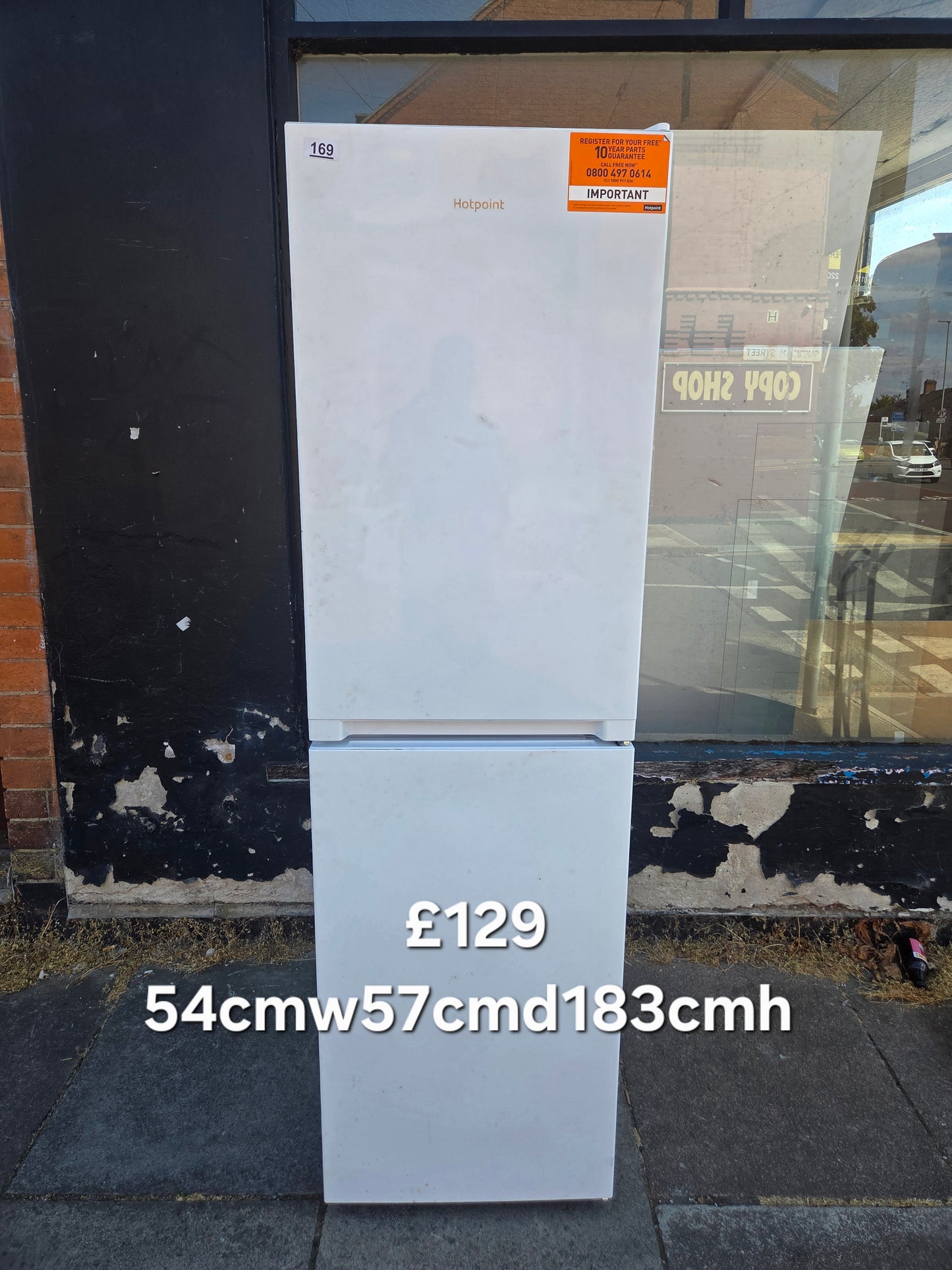 Hotpoint fridge freezer 🌟 Leicester Delivery Only 🌟 120 Days Warranty 🌟