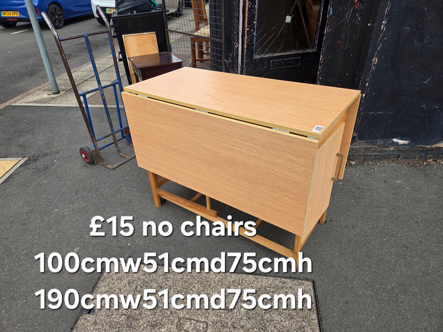 Butterfly table Free Delivery in Leicester