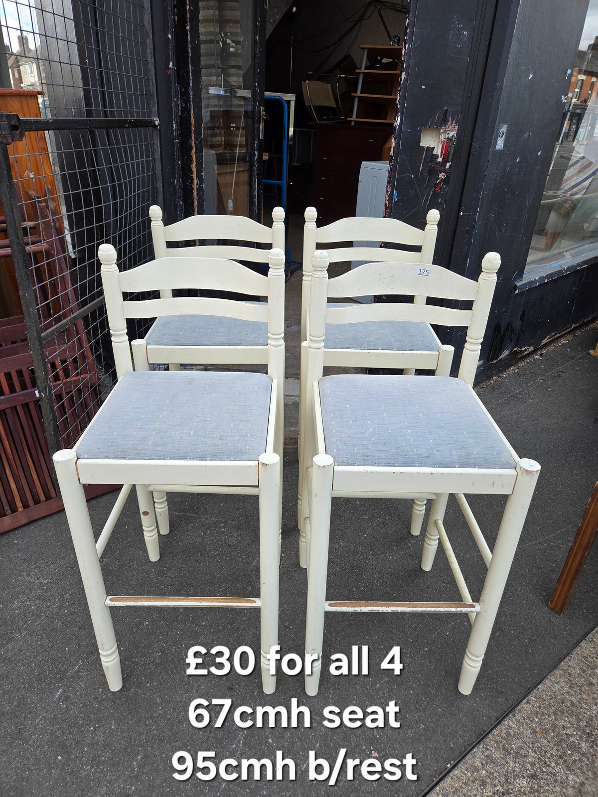 4 bar stools Free Delivery in Leicester