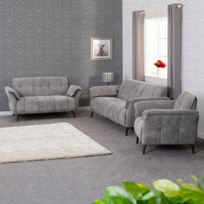 Amalfi 2 Seater Sofa
Grey Fabric
