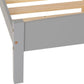 Amber 4'6" Bed
Grey Slate